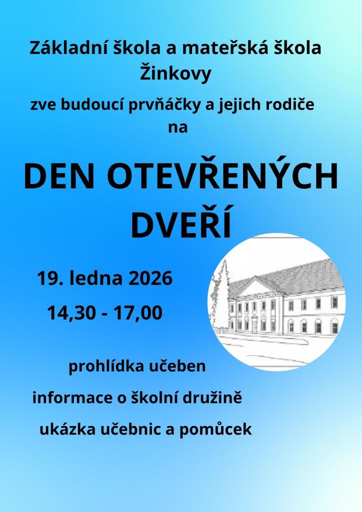 Den otevřených dveří pro&nbsp;budoucí prvńáčky